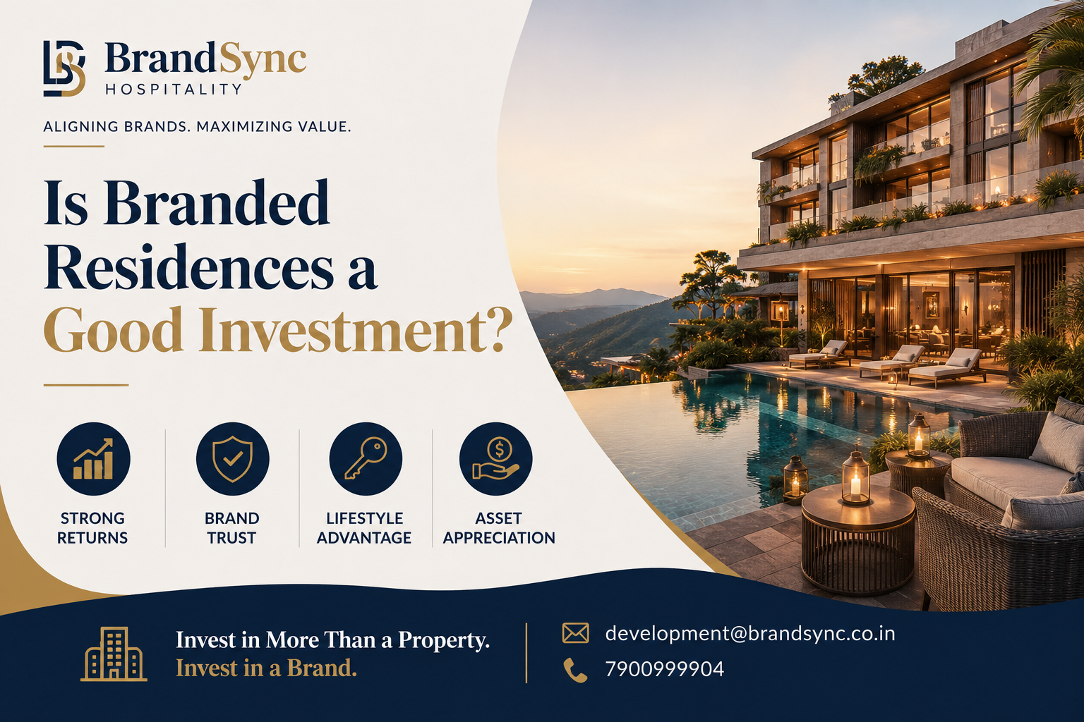 Are Branded Residences a Good Investment in India — BrandSync Hospitality