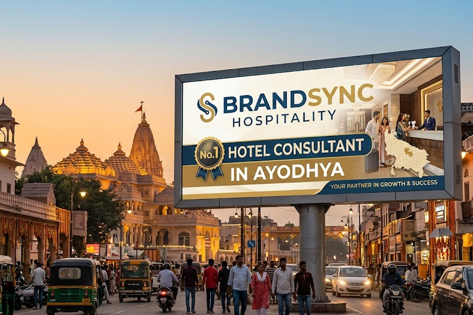Best Hotel Consultant in Ayodhya — BrandSync Hospitality