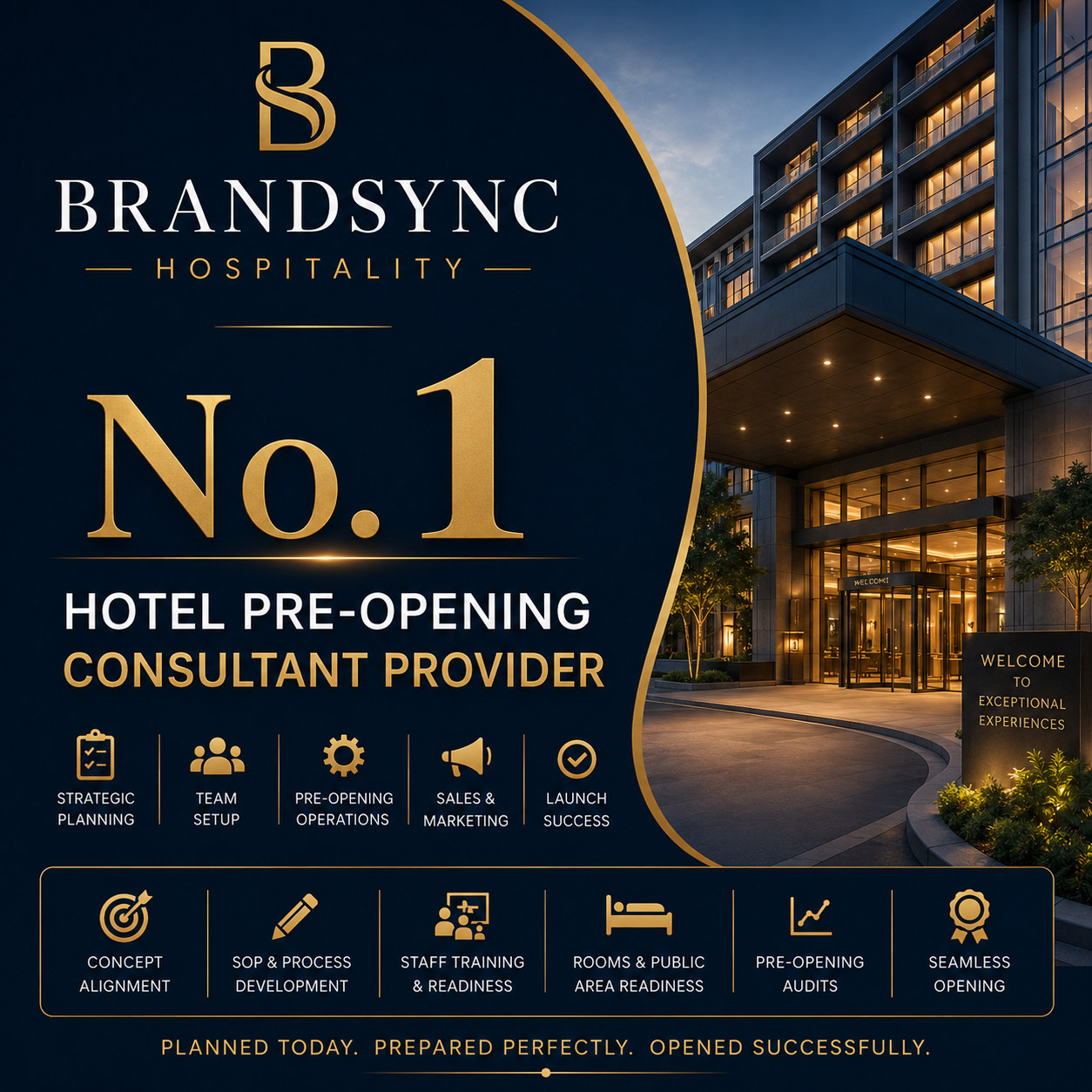 Hotel Preopening Consultant India — BrandSync Hospitality